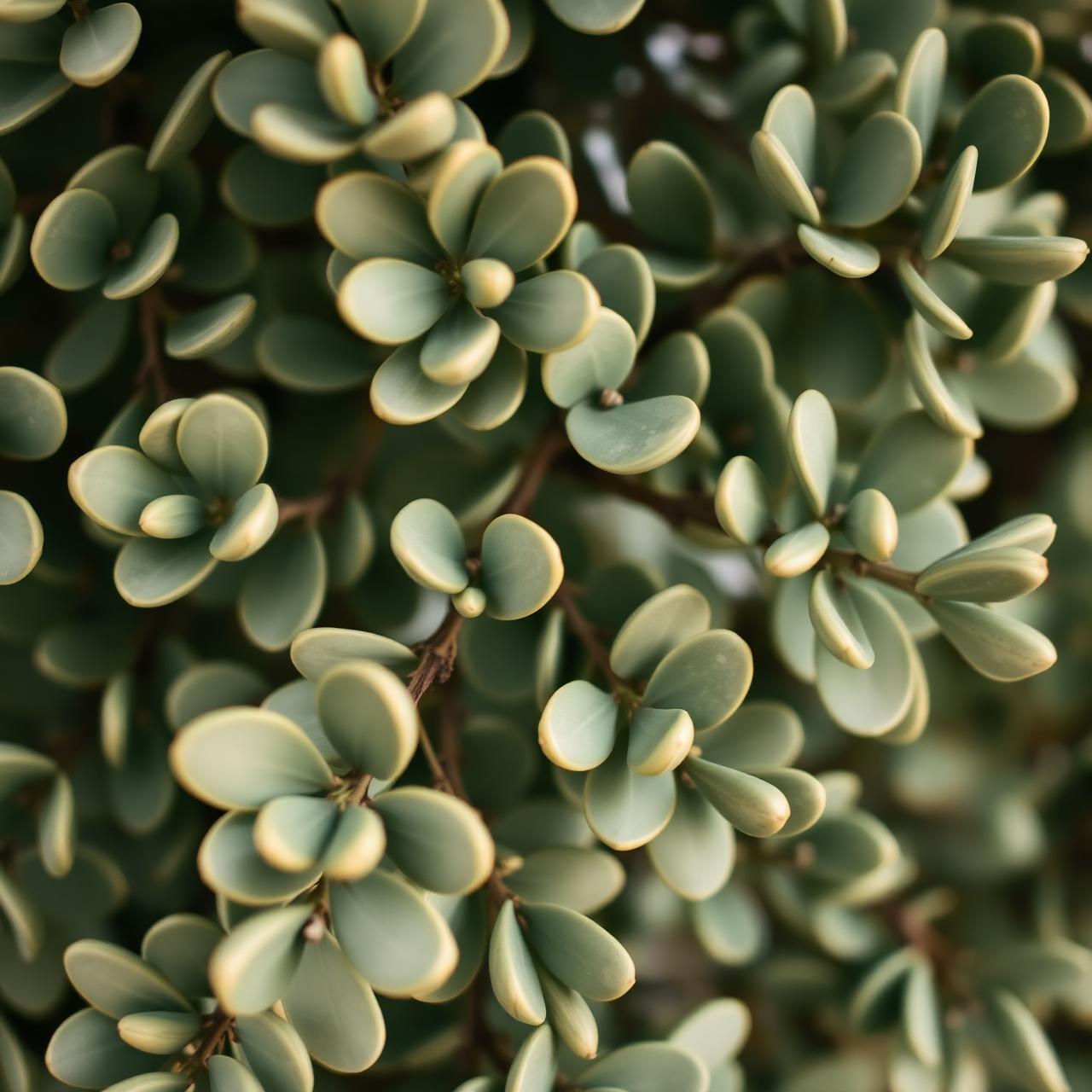 Soft eucalyptus foliage representing stillness and grounded reflection